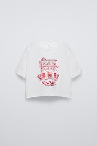 Футболка Zara пд11156 біла 2200000363121 фото