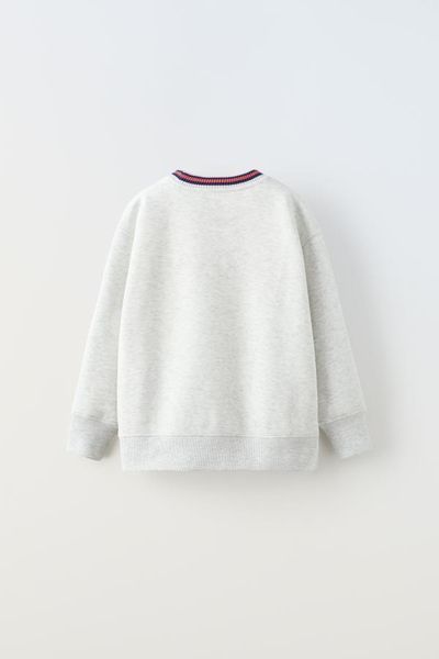 Світшот Zara пх10449 сірий 2200000332028 фото