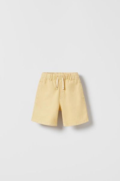 Шорти ZARA пх9941 жовті 2200000309860 фото