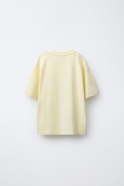 Футболка Zara пд11768 жовта 2200000389848 фото