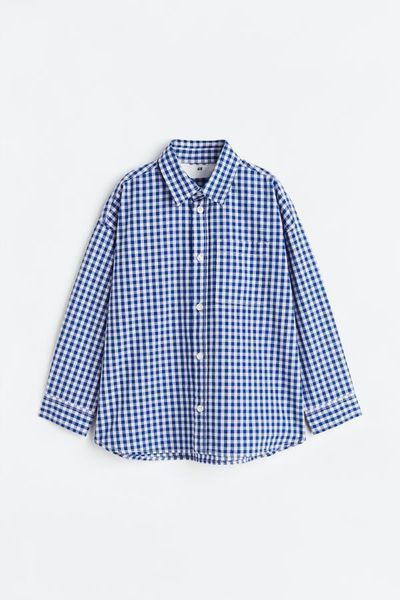 Сорочка H&M х8942 синя 2200000268624 фото