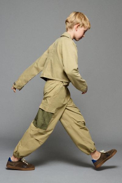 Брюки ZARA х9910 бежеві 2200000309532 фото
