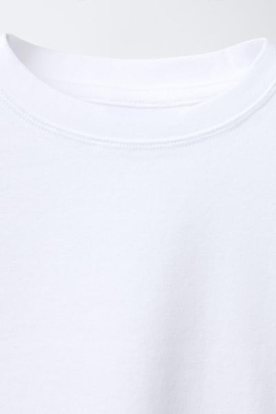 Кроп топ Zara пд11771 білий 2200000391803 фото