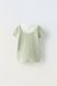 Футболка Zara пд9839 оливкова 2200000305848 фото 3