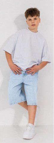 Шорти джинсові RebelJeans&Si пх12071 блакитні 2200000403841 фото