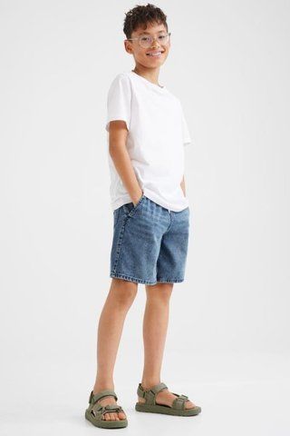 Шорти джинсові H&M пх8093 сині 2200000230591 фото