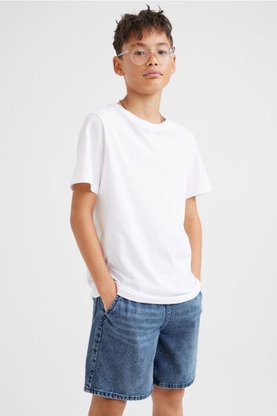 Шорти джинсові H&M пх8093 сині 2200000230591 фото
