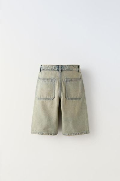 Джинсові шорти ZARA пх10884 сині 2200000349934 фото
