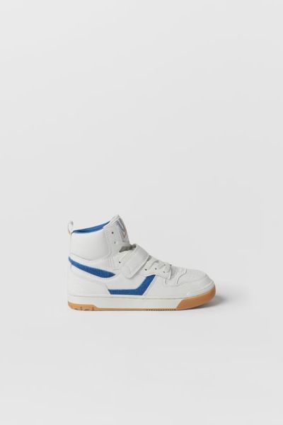 Високі кросівки Zara пх9061 білі 2200000274465 фото