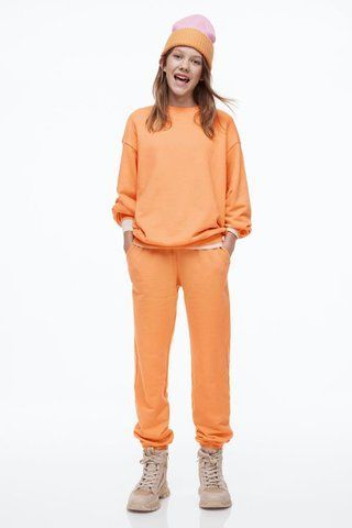Спортивні брюки H&M пд8562 помаранчеві 2200000250360 фото