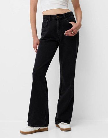 Джинси Bershka пд11416 чорні 2200000375476 фото