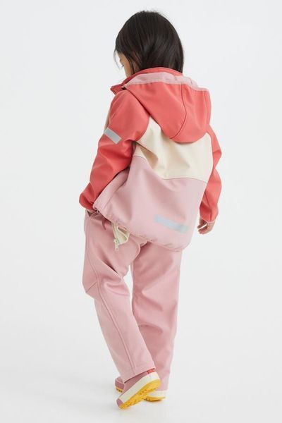 Куртка водонепроникна H&M д8230 рожева 2200000236418 фото
