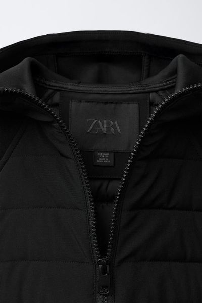 Легка куртка ZARA пх11732 чорна 2200000388216 фото