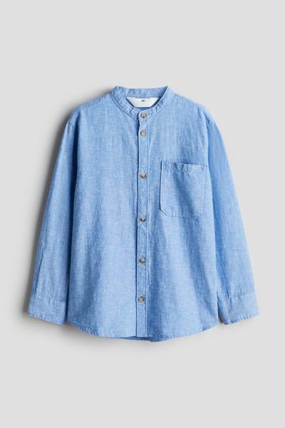 Сорочка H&M пх10266 блакитна 2200000323538 фото