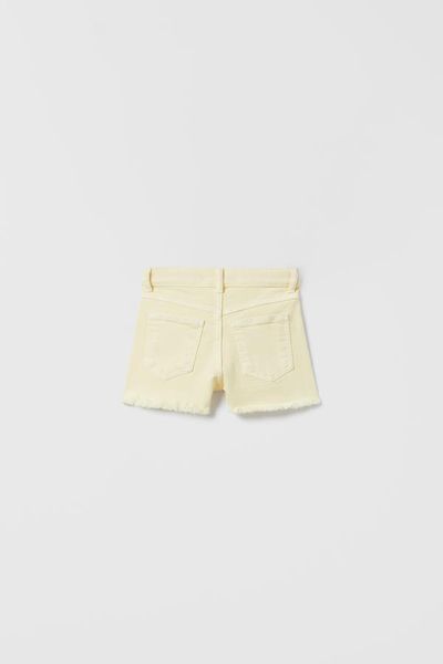 Шорти Zara д9966 жовті 2200000318480 фото