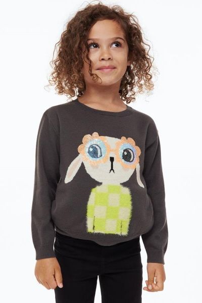 Кофта H&M д8431 графіт 2200000244727 фото