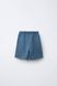 Шорти ZARA пх11989 сині 2200000400734 фото 4