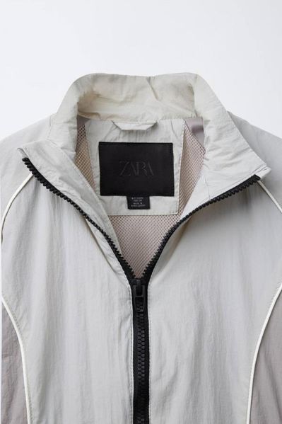 Вітрівка ZARA пх11426 сіра 2200000375964 фото