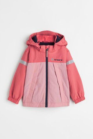 Куртка водонепроникна H&M д8298 рожева 2200000239051 фото