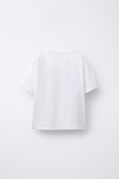Футболка Zara пх11769 біла 2200000389893 фото