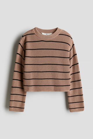 Светр H&M пд11498 коричневий 2200000379184 фото