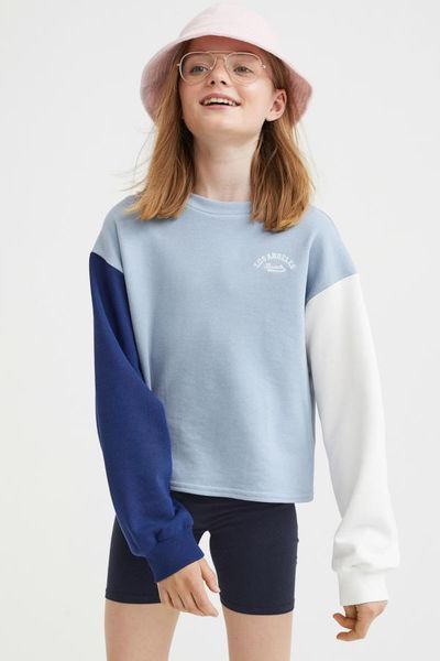 Світшот H&M пд8308 блакитний 2200000239242 фото
