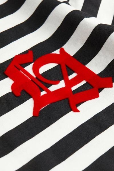 Футболка H&M пх9742 чорно-біла 2200000301598 фото