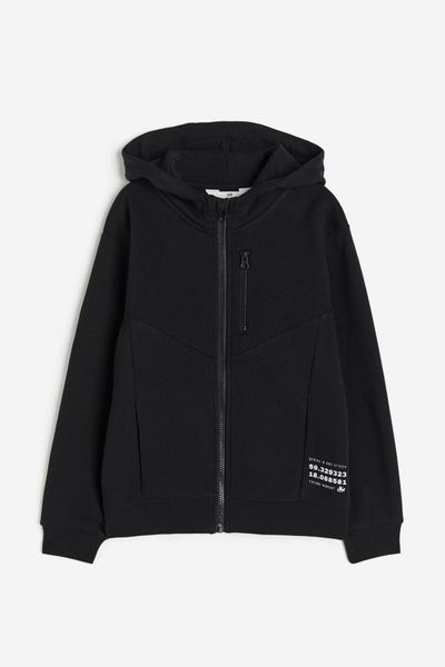 Толстовка H&M пх9605 чорна 2200000297006 фото