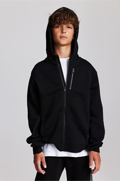 Толстовка H&M пх9605 чорна 2200000297006 фото
