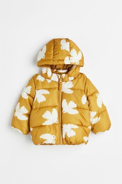 Куртка H&M д8229 жовта 2200000236340 фото