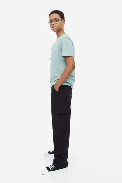Штани H&M пх9431 чорні 2200000289339 фото