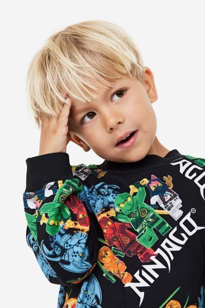 Світшот H&M х10246 чорний 2200000322616 фото