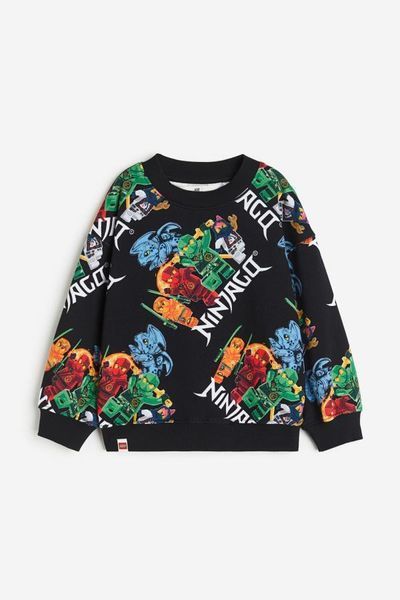 Світшот H&M х10246 чорний 2200000322616 фото