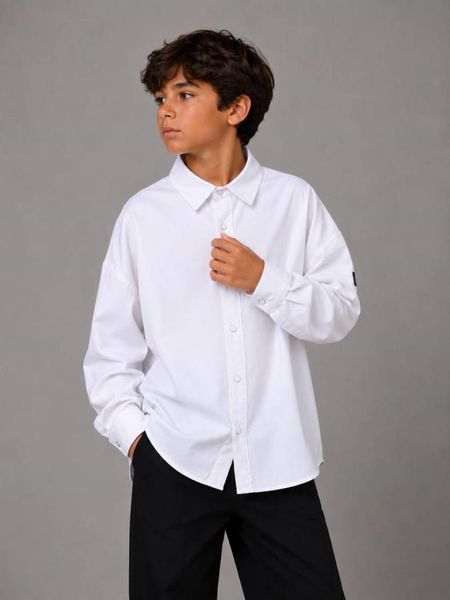 Сорочка HayKids пх12105 біла 2200000405692 фото