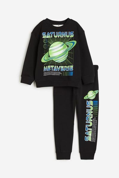 Спортивний костюм H&M х9717 чорний 2200000305145 фото