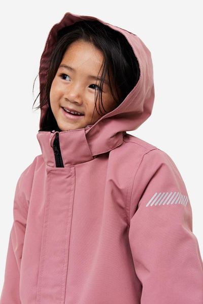 Куртка водонепроникна H&M д9907 рожева 2200000308542 фото