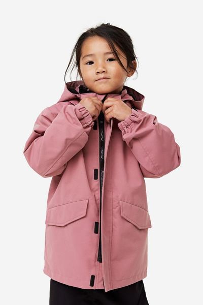 Куртка водонепроникна H&M д9907 рожева 2200000308542 фото