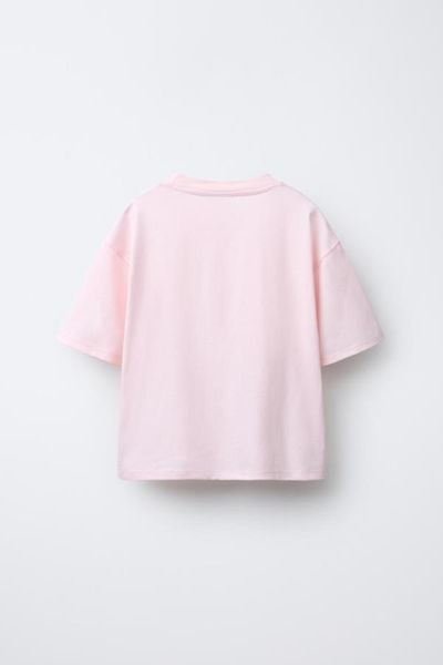 Футболка Zara пд11770 рожева 2200000399724 фото