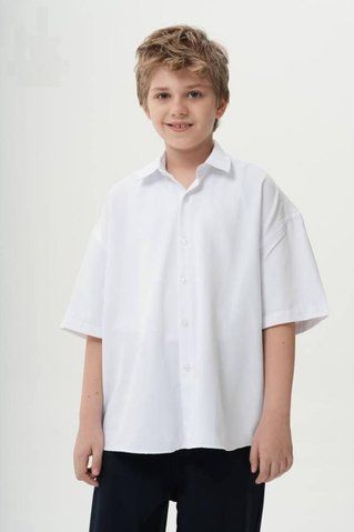 Сорочка HayKids пх12106 біла 2200000405746 фото