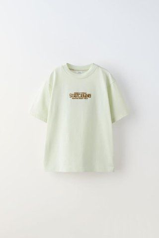 Футболка Zara пх10983 зелена 2200000354310 фото