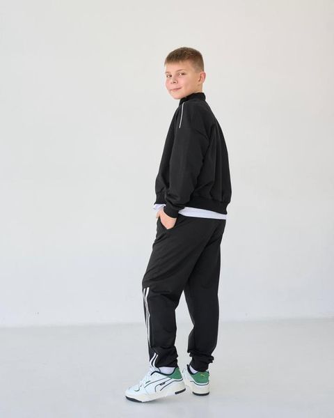 Спортивний костюм BossKids пх11310 чорний 2200000371478 фото