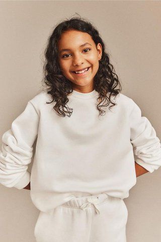 Світшот H&M пд10264 білий 2200000323422 фото