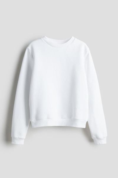 Світшот H&M пд10264 білий 2200000323422 фото