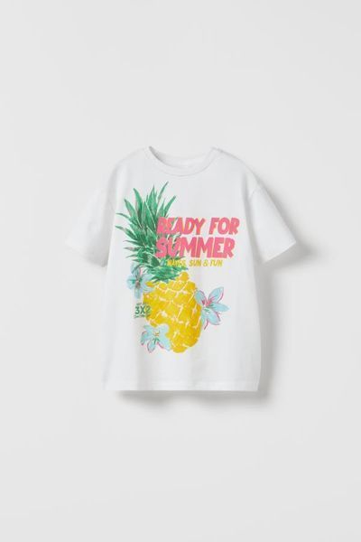 Футболка Zara пд9721 біла 2200000316226 фото