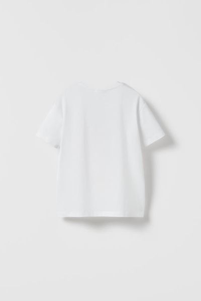 Футболка Zara пд9721 біла 2200000316226 фото
