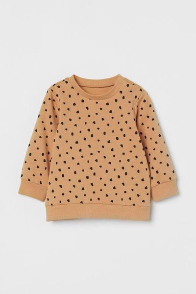 Світшот H&M х7344 коричневий 2200000204127 фото