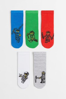 Набір шкарпеток H&M х8515 різнокольорові 2200000248190 фото