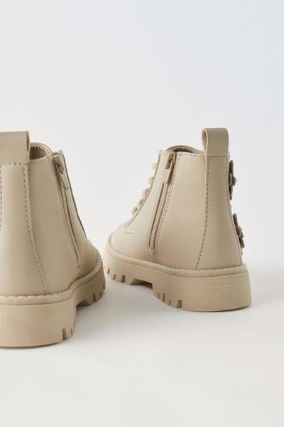 Черевики Zara мд10571 бежеві 2200000336613 фото