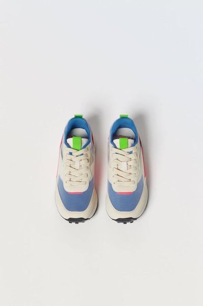 Кросівки Zara пд9599 різнокольорові 2200000296702 фото