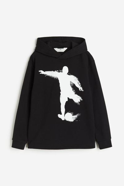 Худі H&M пх9272 чорне 2200000294234 фото